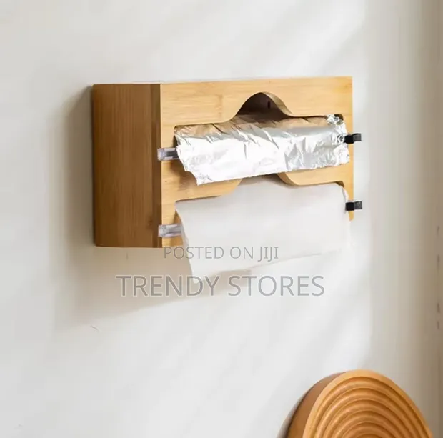 3-in-1 Clingfilm Organizer with Cutters - 1