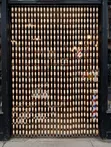 Tirai Bead Mbao kwa Saluni - 100x180cm - 2