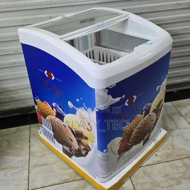 TLAC 156L Ice Cream Display Freezer - 1