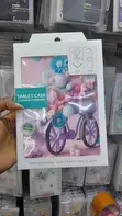 Samsung Galaxy Tab A7 Lite Case - Bicycle & Floral - 1