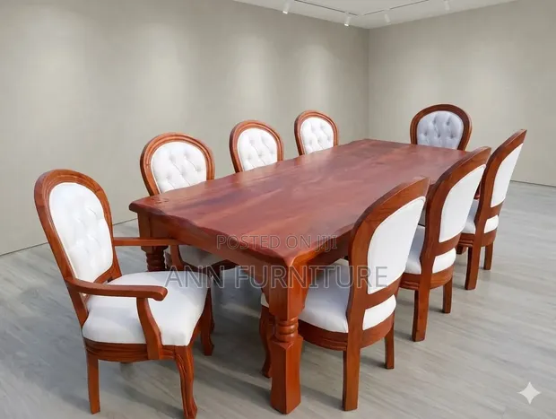 Brand New 8-Seater Mahogany Dining Table - 1