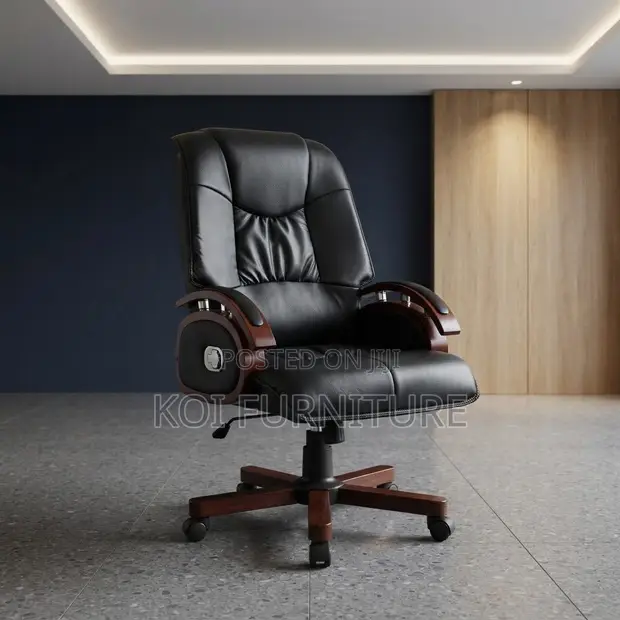 Executive Heavy Reclining Director's Office Chair - 1