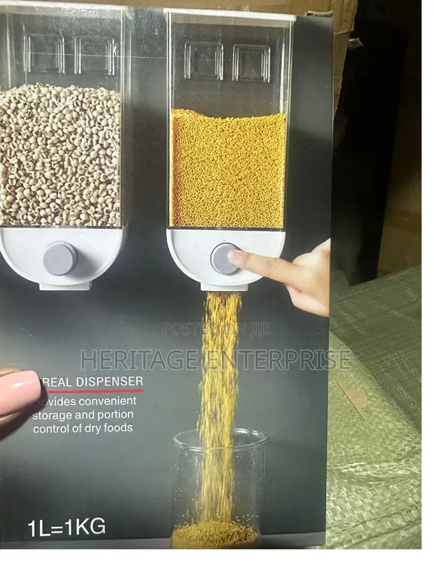 1kg Wall Mounted Cereal Dispenser - 1