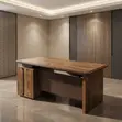 Kikao cha Ofisi ya Nyumbani cha Executive cha 1.2m - Dhahabu - 1