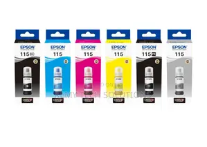 Epson EcoTank 115 Ink Cartridge Nyeusi