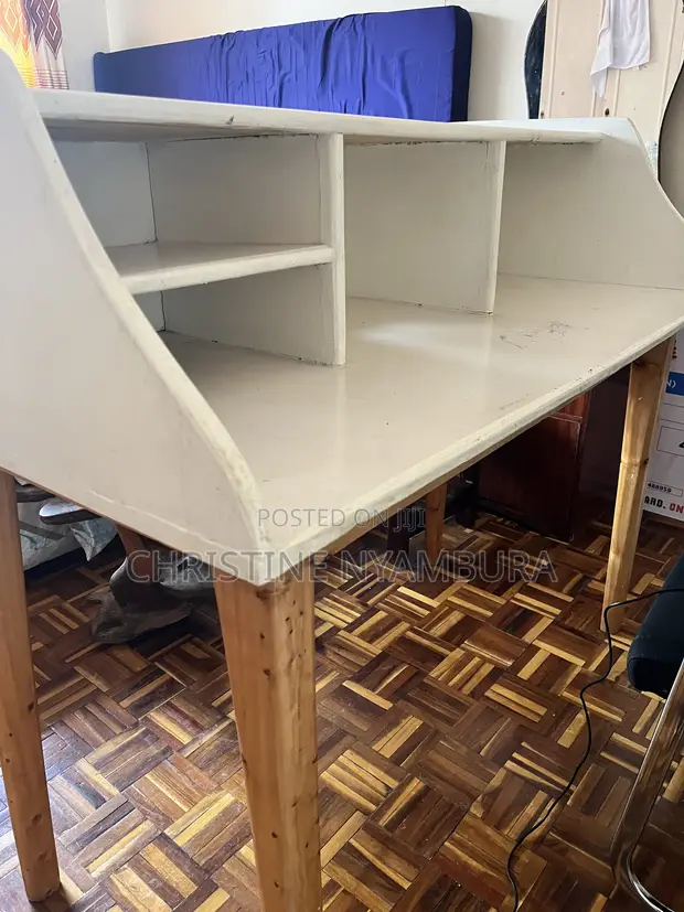Home Office Desk with Partitions - 1