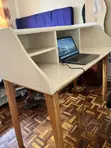 Home Office Desk with Partitions - 4