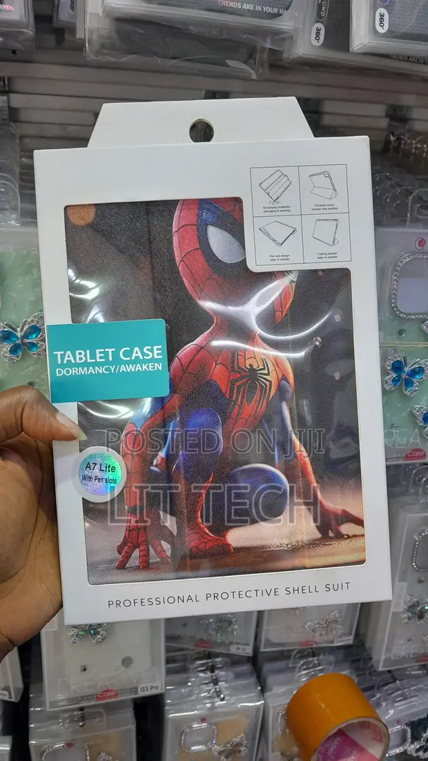 Cartoon-Themed Cover for Samsung Galaxy Tab A7 Lite - 1