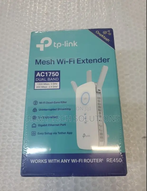 TP-Link RE450 AC1750 Dual Band Wi-Fi Range Extender - 1