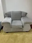 Well Maintained 7 Seater Sofa Set with 2 Poofs - 1
