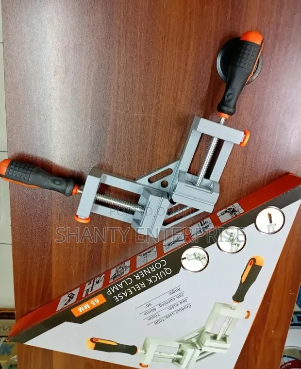 90° Quick Release Corner Clamp - 1