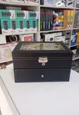 20 Slot Leather Watch Organizer with Lockable Key - 2