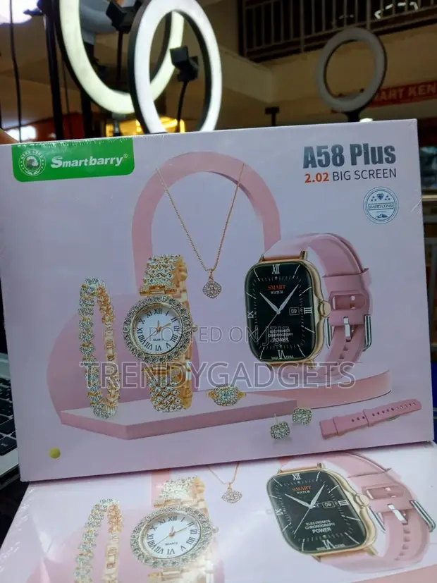 A58 Plus Women's Fitness Tracker Smartwatch with Accessories - 1