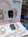 A58 Plus Women's Fitness Tracker Smartwatch with Accessories - 2