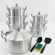 Tornado TC 14-Piece Stainless Steel Cooking Pot Set - 1