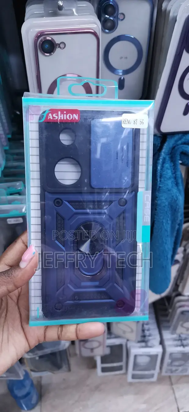 Kifaa cha Fashion Shutter Armor kwa Oppo Reno 8T - 1