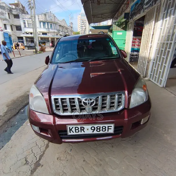 Toyota Land Cruiser Prado 2007 Maroon - 1