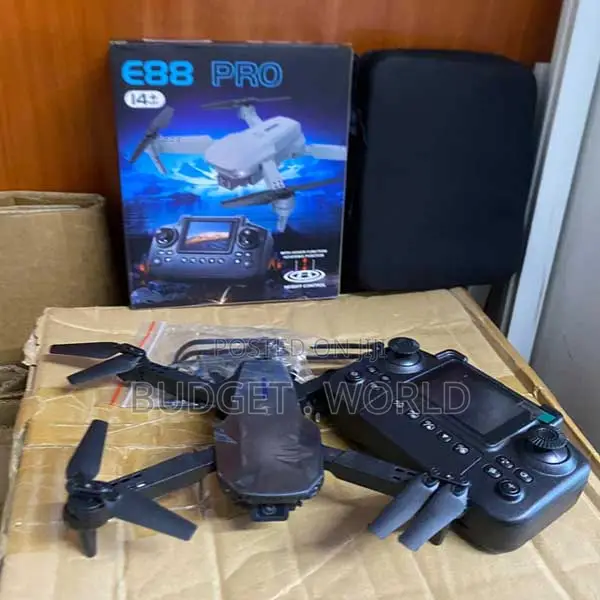 E88 Pro Foldable Drone with 4K Dual Camera - 1