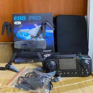 E88 Pro Drone 4K Camera, Foldable RC Quadcopter