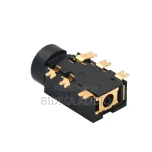 PJ242 2.5mm 6-Pin Soketi ya Kike ya Kichwa cha Sauti