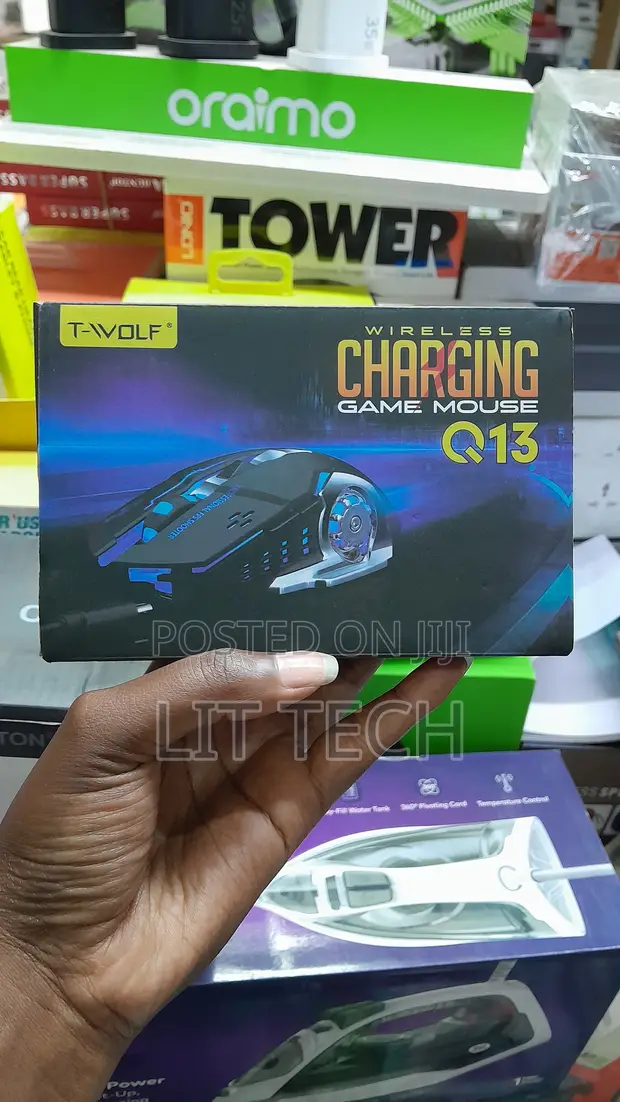 T-Wolf Q13 Wireless RGB Gaming Mouse - 1