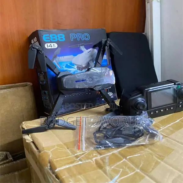 E88 Pro Drone with 4K HD Dual Camera - 1