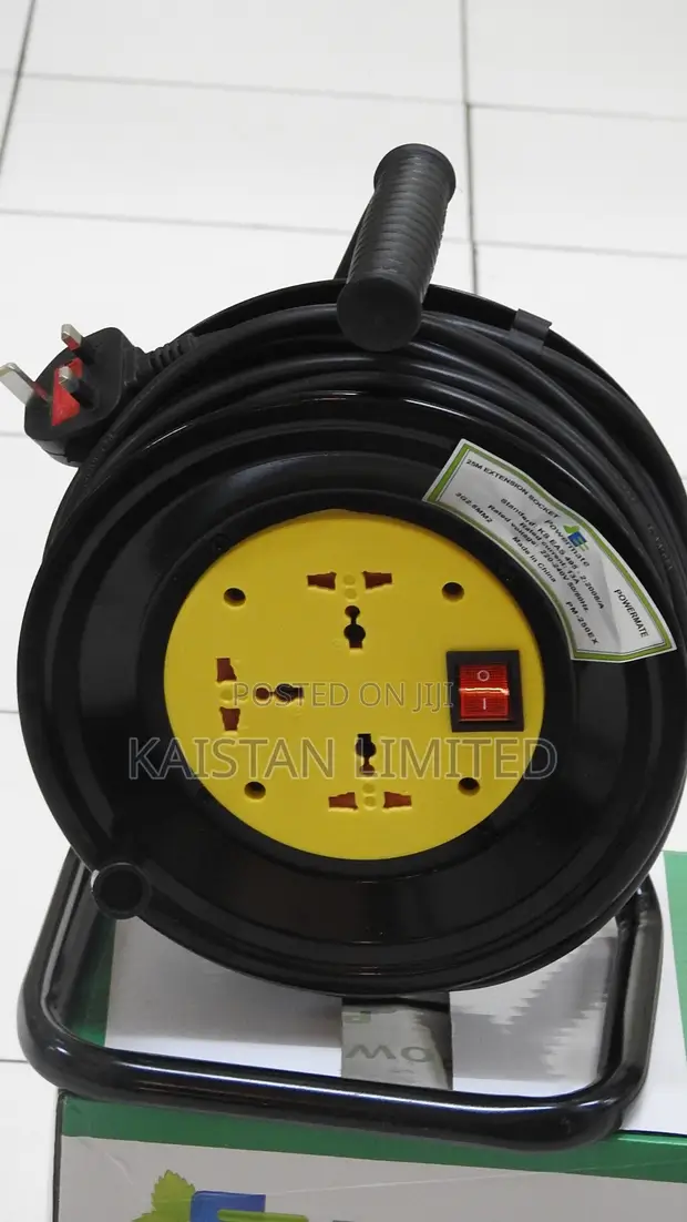 Powermate 25m Power Extension Cord Reel - 1