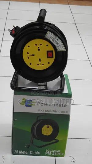 Powermate 25m Electrical Extension Cable Reel