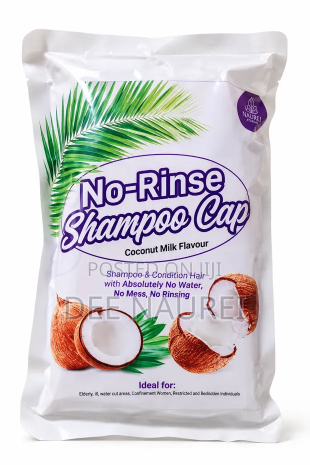 Kofia ya Shampoo ya Naurei Atarah Isiyohitaji Suuza - 1