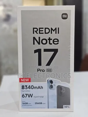 New Xiaomi Redmi Note 17 Pro 256GB Black