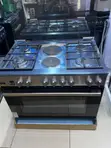 Haier 60x90cm 4+2 Standing Cooker na Oven ya Umeme - 1