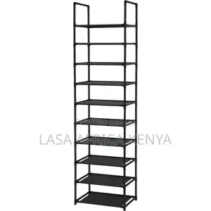 10 Tier Tall Shoe Rack Organizer - Hifadhi Nafasi