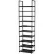 10 Tier Tall Shoe Rack Organizer - Hifadhi Nafasi - 1