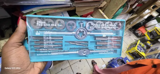 Seti ya Tap na Die 20-Piece - 1