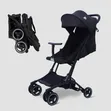 Stroller ya Kusafiri Nyeusi - Nyepesi - 4