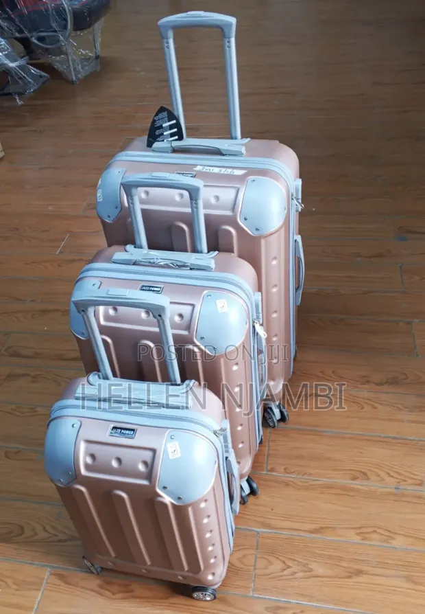 3-in-1 Fiber Suitcase Set - 1