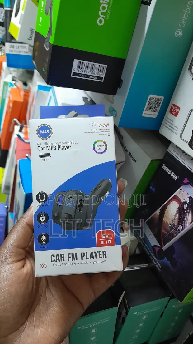 M45 Multifunction Wireless Car MP3 Player - 1