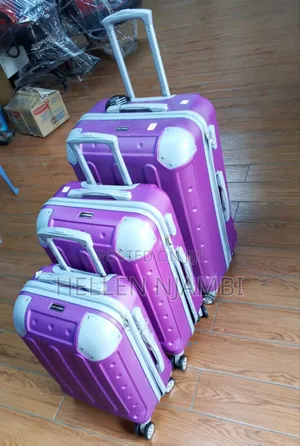 3-in-1 Luxurious Fibre Suitcase Set