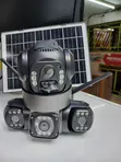 V380 Pro Triple Lens Solar WiFi Outdoor Camera - 2