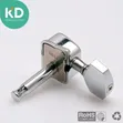 Semi-Acoustic/Acoustic Guitar Tuning Pegs (Chrome) - 2