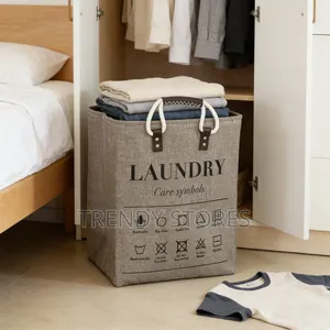 Large Collapsible Laundry Hamper Basket