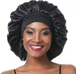 Wide Band Satin Bonnet - 2