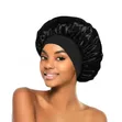 Bonnet Cap ya Satin yenye Bendi Ndefu - 2