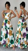Kanzu ya Wanawake ya Elenzga yenye Maua - 2
