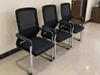 Black Mesh Visitor Chair - Office Guest Chair - 5