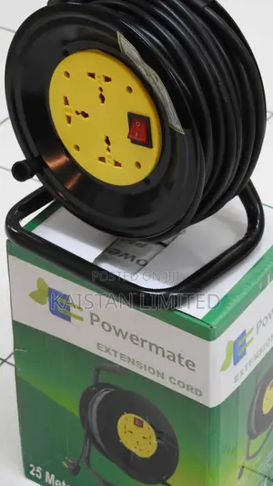 Powermate 25m Cable Reel Extension Cord 2.5mm Wire
