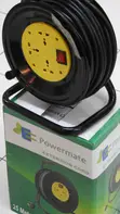 Powermate 25m Cable Reel Extension Cord 2.5mm Wire - 1