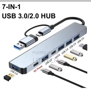 Aluminium 7-in-1 USB Type-C Hub