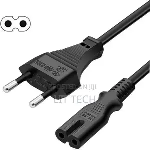 Kebo ya Nguvu ya Pini 2 kwa Redio, TV, LED, Adapta za Laptop