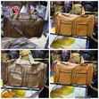 Pockey Duffle Bag Brown yenye Nafasi - 2